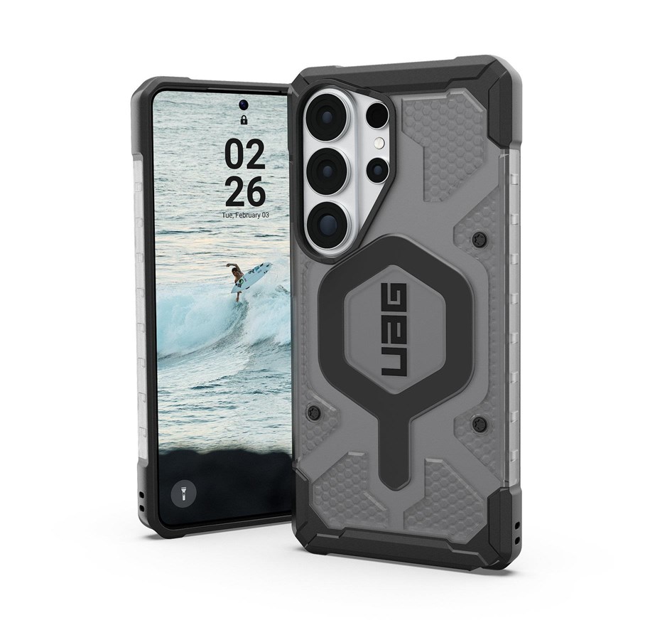 Mobil - Deksel og etui - UAG Pathfinder Clear - Ash/Black - Samsung Galaxy S26 Ultra - 214526113140