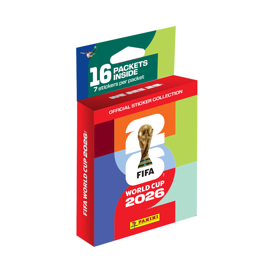 Brettspill & Puslespill - Panini World Cup 2026 Sticker Blister (16) - PAN3243