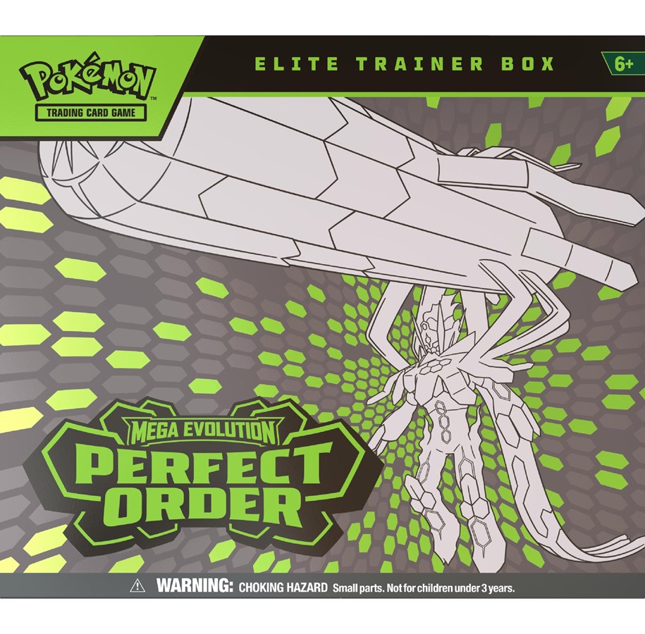 Pokemon - Pokemon TCG Perfect Order Elite Trainer Box - Mega Evolution - POK10372-101