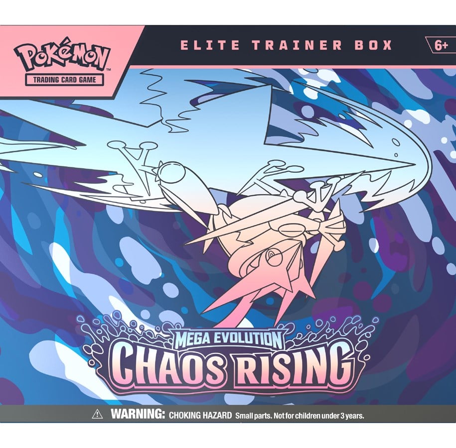 Pokemon - Pokemon TCG Chaos Rising Elite Trainer Box - Mega Evolution - POK10399-101