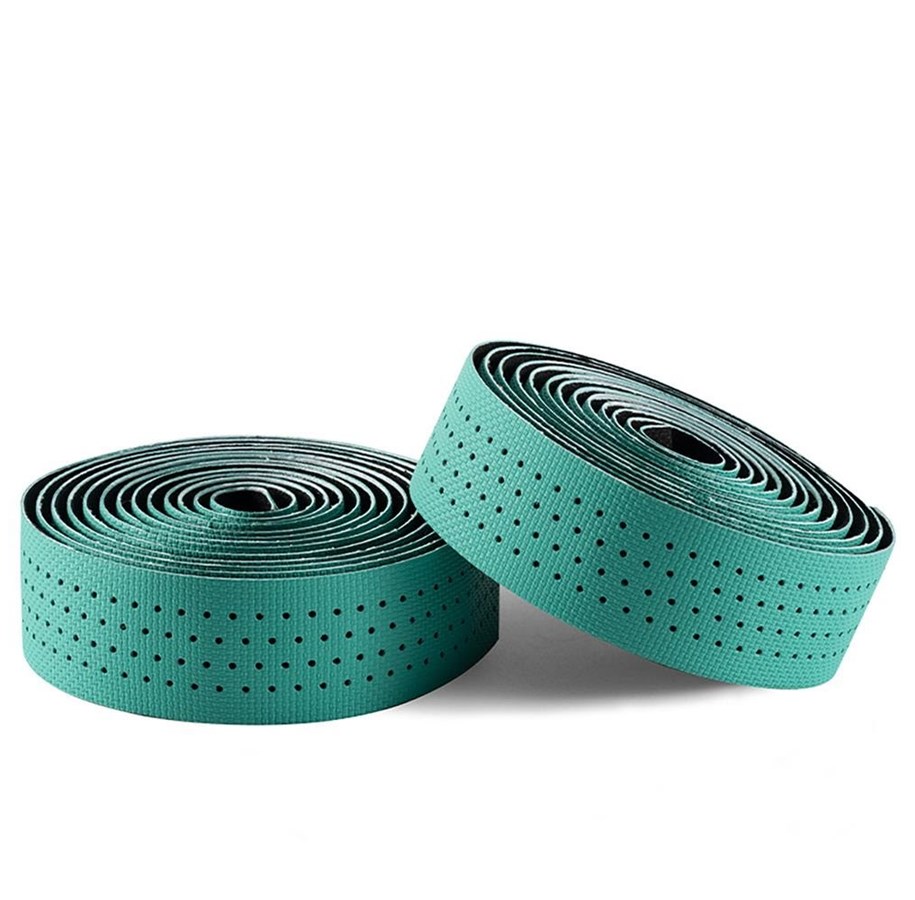 Sykkelutstyr - Rockbros Handlebar Tape Perforated Silicone - Green - 8386824307658