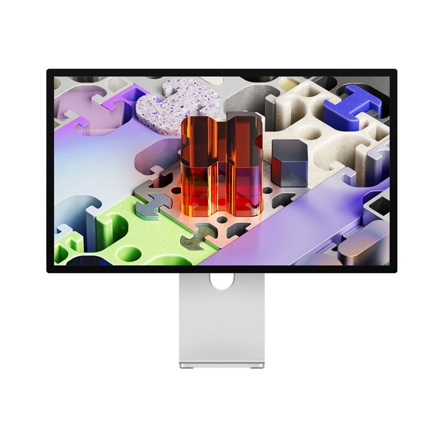 Skjerm - 27" Apple Studio Display - 5120x2880 (5K) - 120Hz - IPS - 140W USB-C - MONITOR STAND - MFEL4KS/A