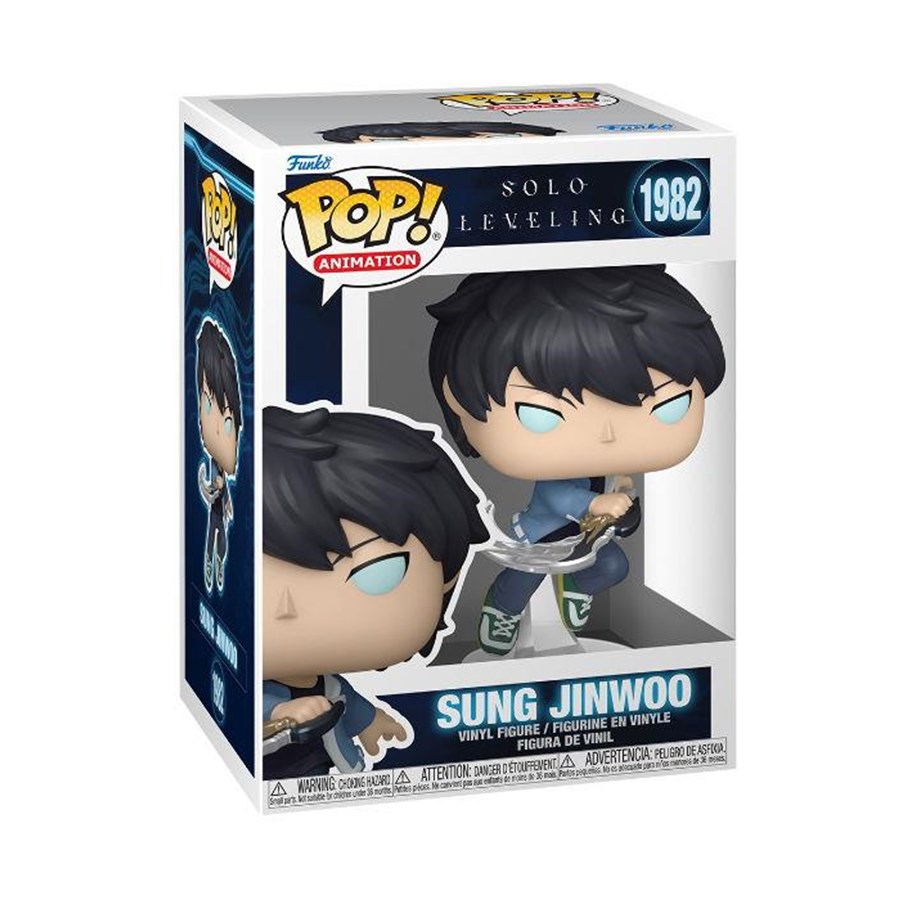 Reklameartikler - Funko! - Funko POP Vinyl Solo Leveling Sung Jinwoo w/Chase - 86843