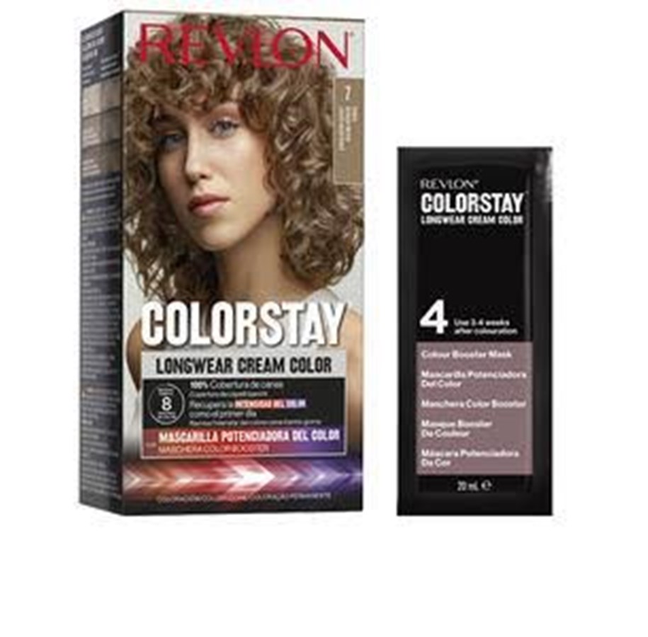 Hårpleie - Revlon Permanent Hair Color 165 ml. - 07 Dark Blonde. - 309970210632