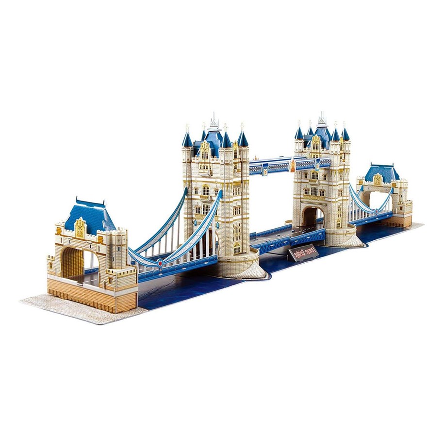 Puslespill - Cubic Fun 3D Puzzel National Geographic Tower Bridge 3D Puslespill - 2010314