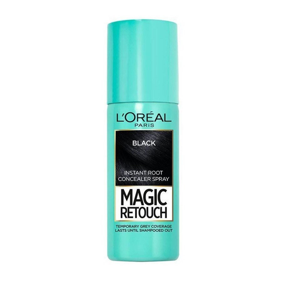 Hårpleie - L`Oreal Paris Magic Retouch Root Touch-Up Spray 75 ml.- Black - 3600523192687