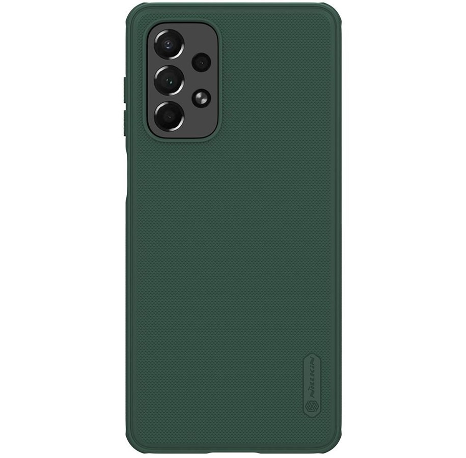 Mobil - Deksel og etui - Nillkin Super Frosted Shield Pro Rugged Case Cover for Samsung Galaxy A73 Green - 6902048237742