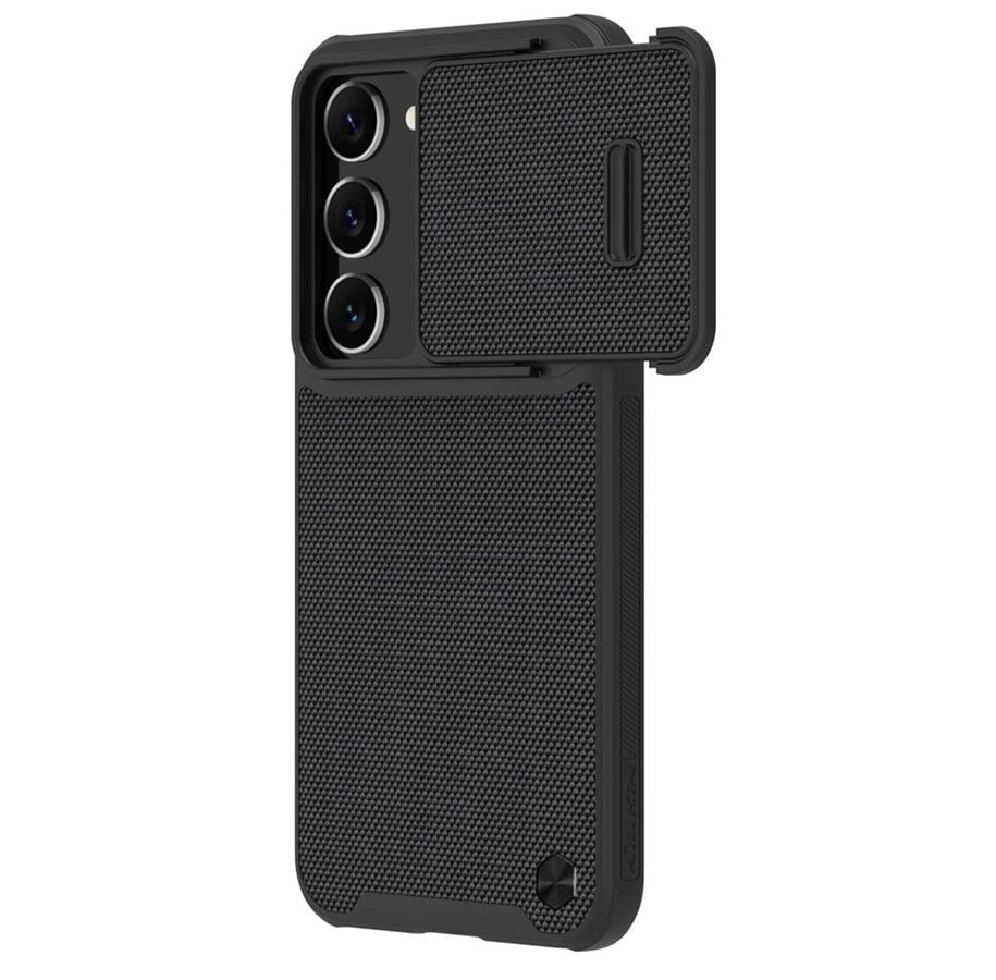 Mobil - Deksel og etui - Nillkin  Textured S Case Samsung Galaxy S23+ Armored Case with Camera Cover Black - 6902048258280