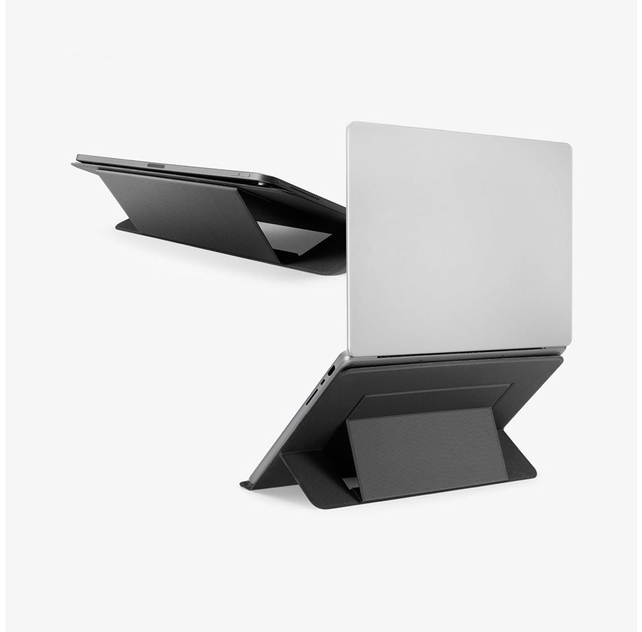 Kabinett tilbehør (kjølepasta mv.) - Spigen Slim Fold Laptop Stand LD201-S7 - black - AMP11116