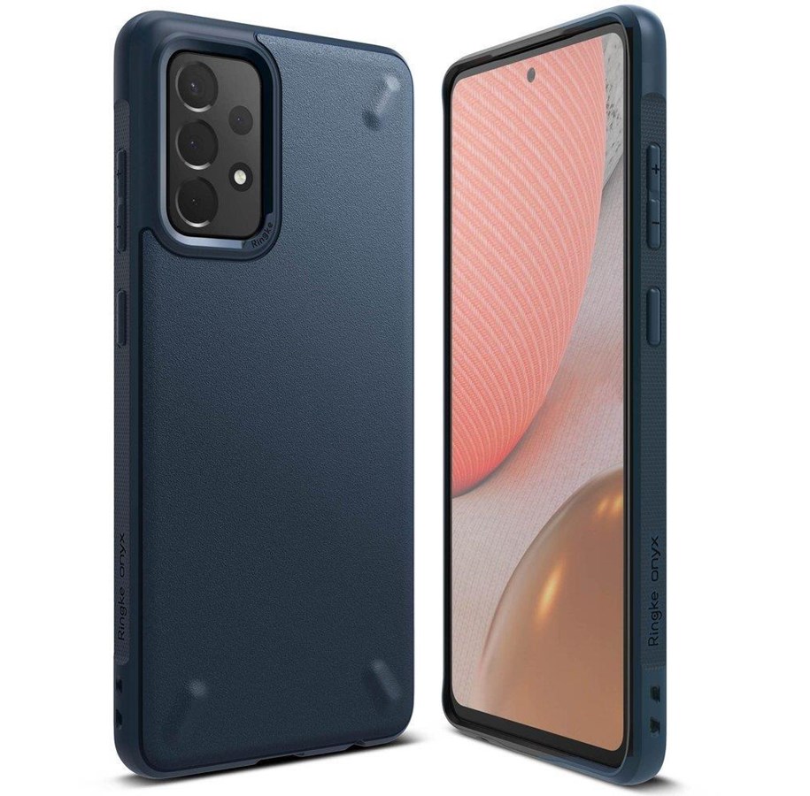 Mobil - Deksel og etui - Ringke ONYX GALAXY A72 NAVY - 8809785453900