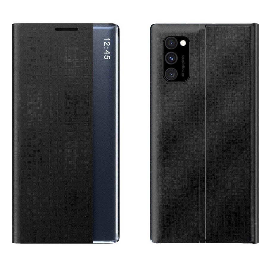 Mobil - Deksel og etui - Hurtel New Sleep Case Flip Cover with Stand Function Xiaomi Redmi Note 11 Pro+ 5G (China) / 11 Pro 5G (China) / Mi11i HyperCharge / Poco X4 NFC 5G Black - 5907769338113