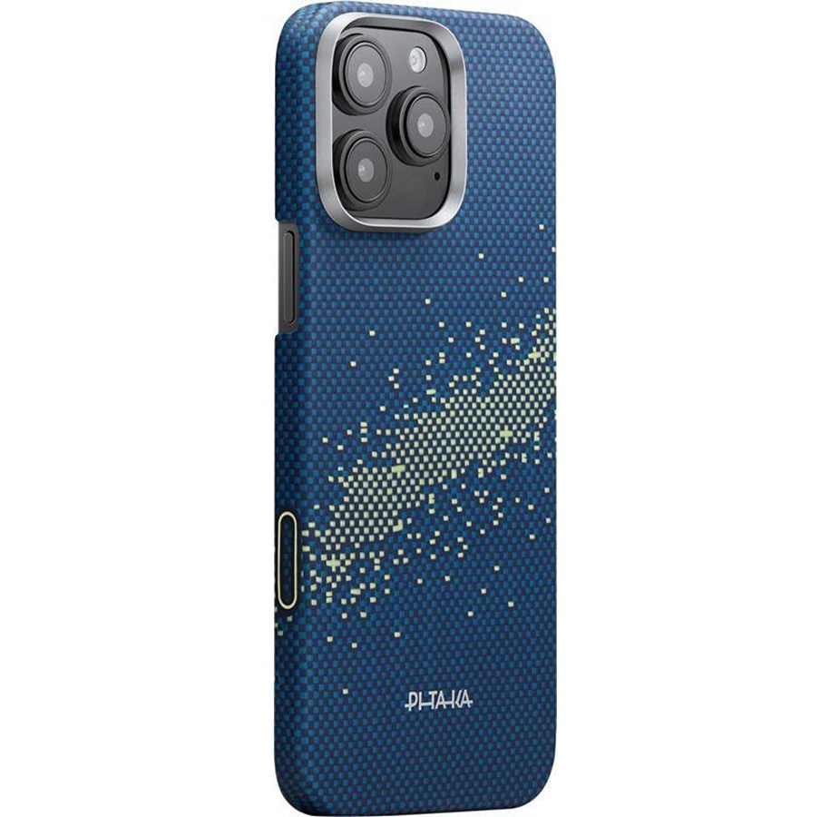 Mobil - Deksel og etui - PITAKA Ultra-Slim Case - Milky Way galaxy PitaTap - iPhone 16 Pro - KI1605PMYG