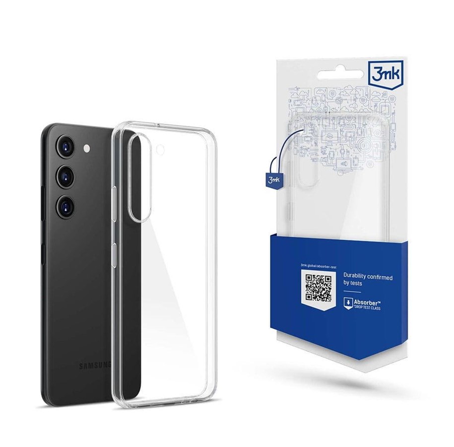 Mobil - Deksel og etui - 3mk Samsung Galaxy S23 5G -  Clear Case - 5903108500036
