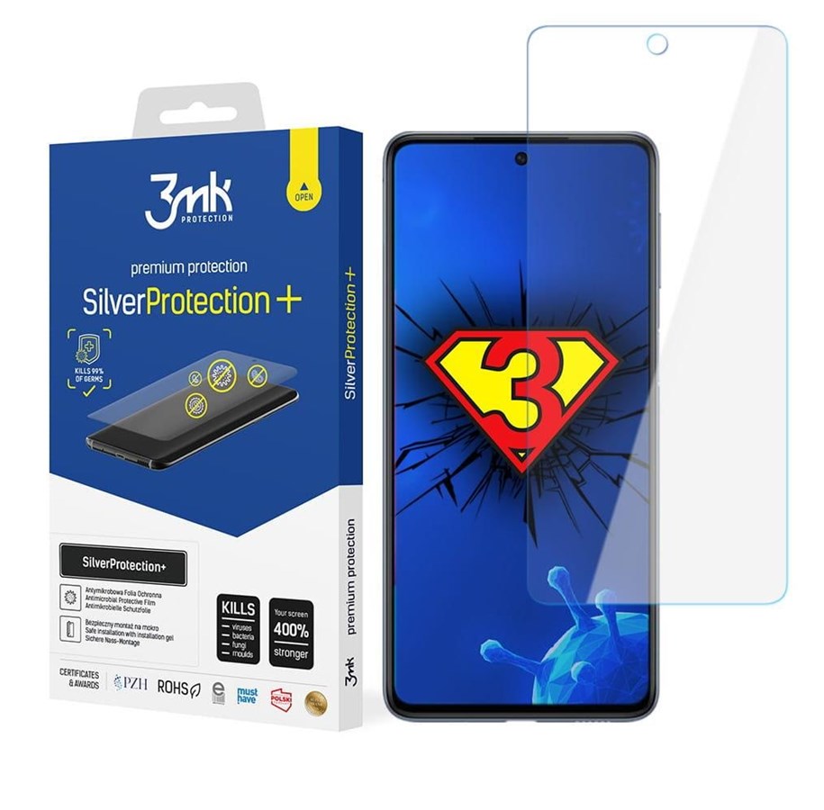 Mobil - Beskyttelsesglass - 3mk Samsung Galaxy M53 5G -  SilverProtection+ - 5903108471787