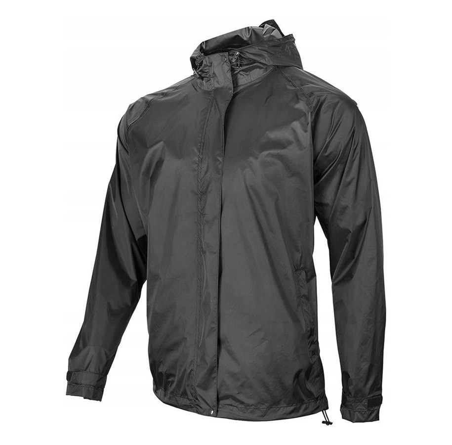 Sykkelutstyr - Rockbros YPY013BKXL Rain Jacket Breathable Windproof XL - Black - Rockbros-YPY013BKXL