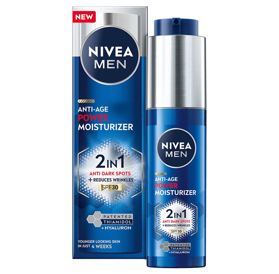 Ansiktspleie - Nivea Men Anti-age Power Moisturizer 30ml - 4006000026862