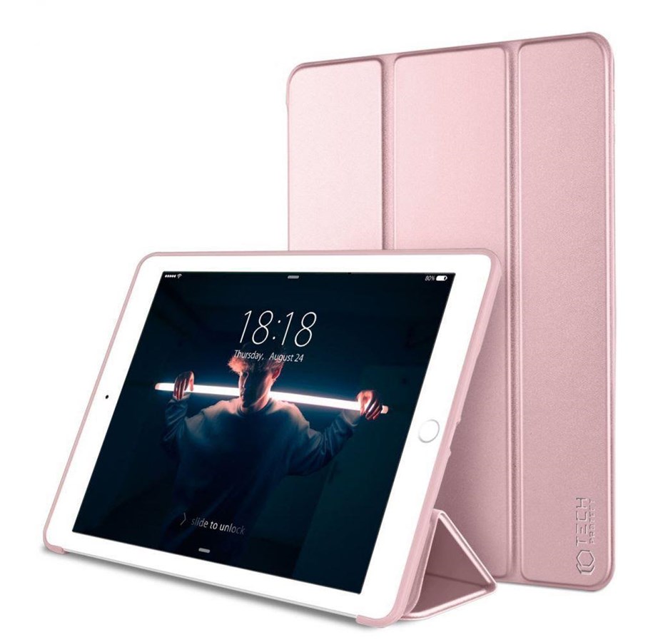 Nettbrett - Deksler og etui - Tech-Protect SmartCase for iPad 9.7'' (2017/2018) - Pink - 99464646