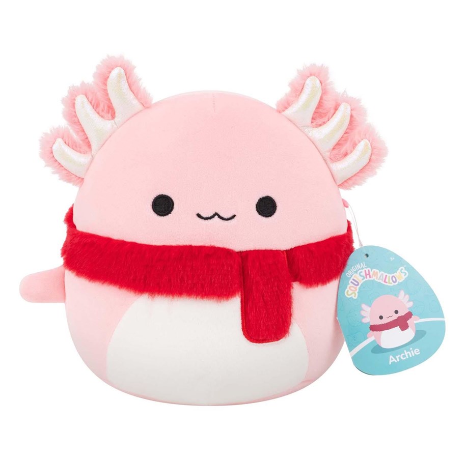 Plush - Squishmallows Archie - Pink Axolotl - 0191726911746