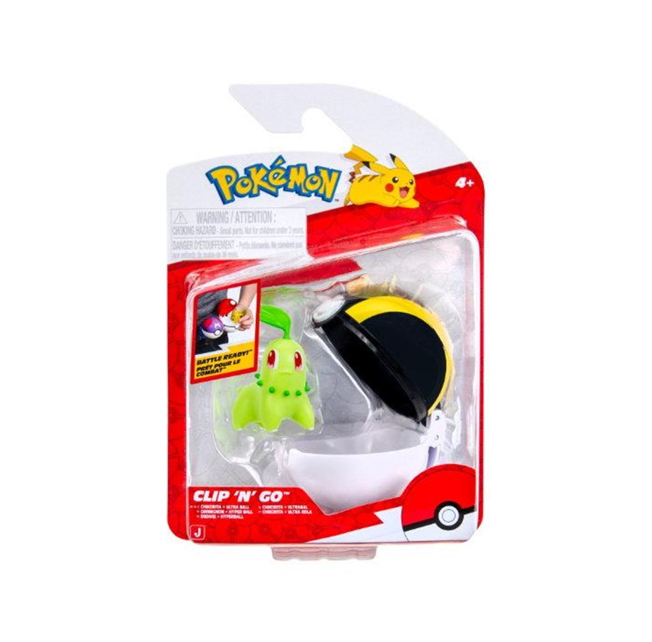 Pokemon - Pokemon Clip 'N' Go: Chikorita - PKW4163