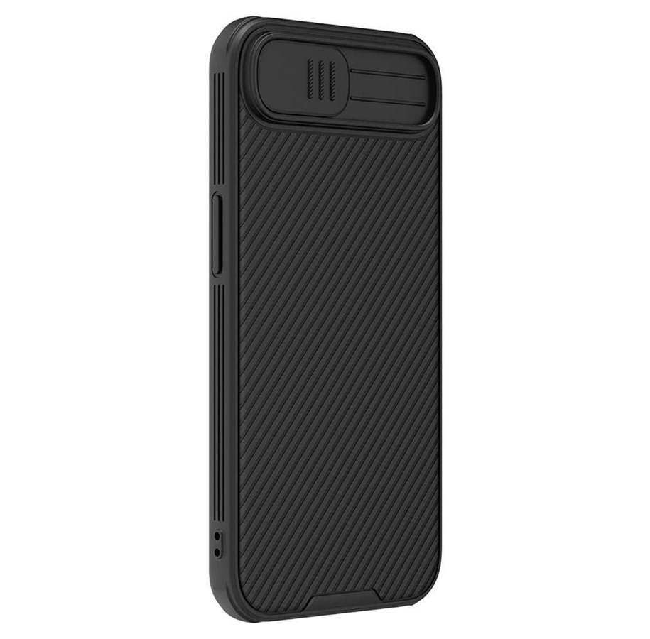 Mobil - Deksel og etui - Nillkin CamShield Pro Case for iPhone 16e / 17e - Black - 6902048296015