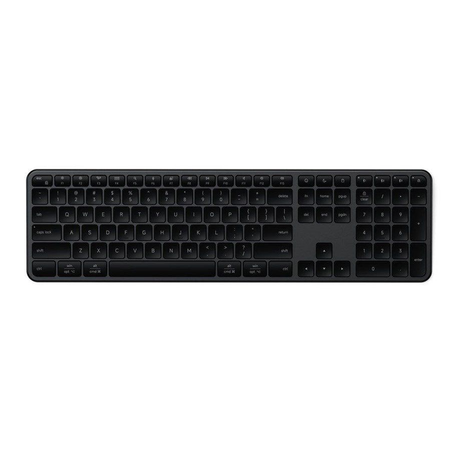 Tastatur - Satechi EX3 Slim - Tastatur - Engelsk (USA) - Svart - ST-KEX3C-EN