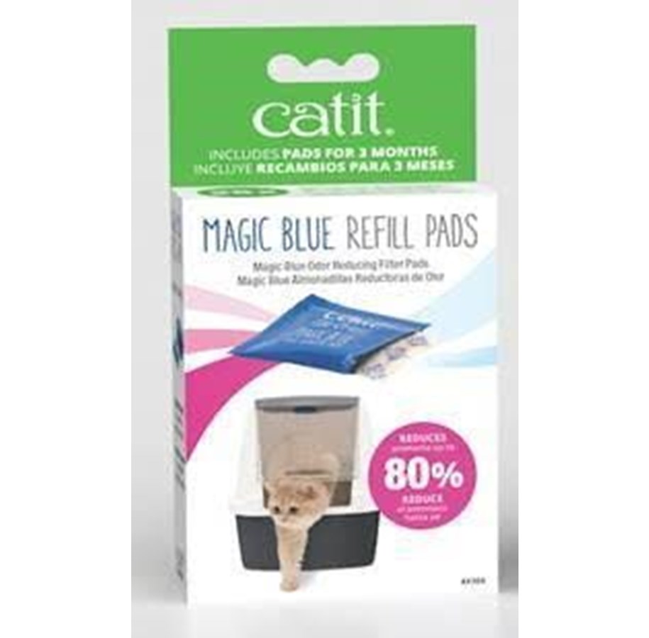 Katt - Catit Magic Blue Refill 6 pads - 44306W