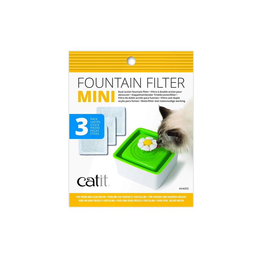 Katt - Catit Filtersæt á 3 stk t/ Senses 2.0 MiniFountain - 44005