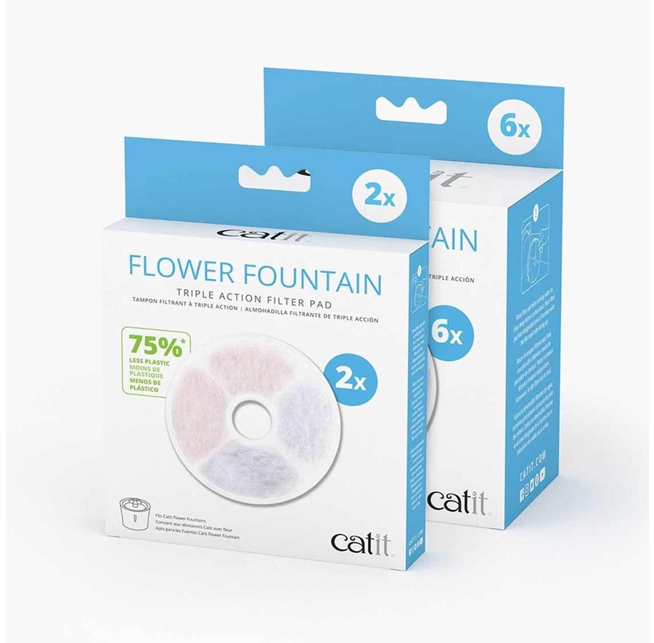 Katt - Catit Senses 2.0 filter t/flower fountain 2 stk. - 43738