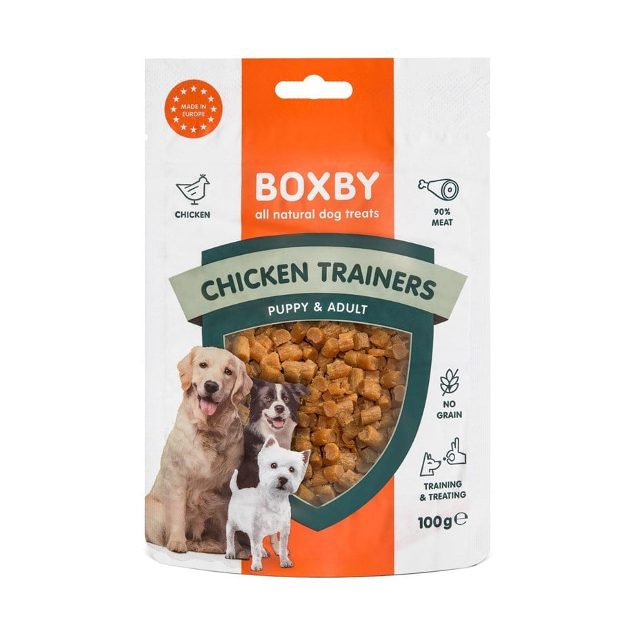 Hund - BOXBY Chicken Trainer (EU) 100 g. - 8119022180