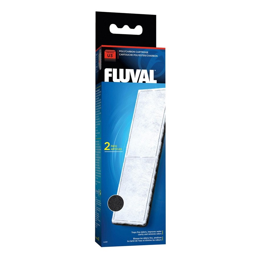 Fisk - FLUVAL Poly-aktiv kul f/U3 - A491