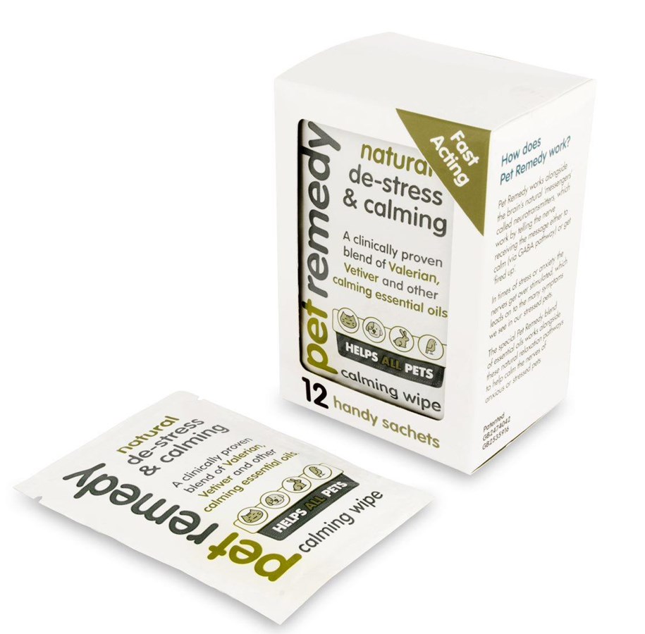 Hund - Pet Remedy Calming serviet x12 stk. - 79881