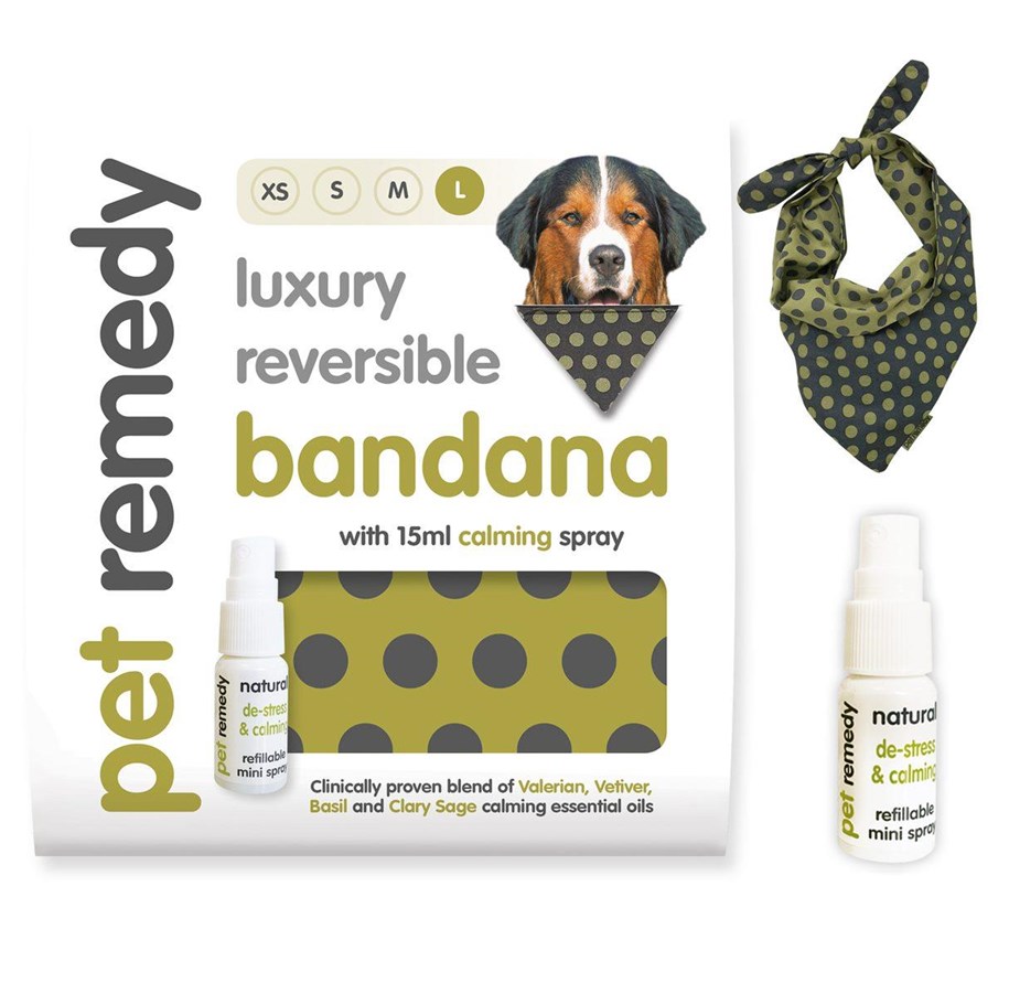 Hund - Pet Remedy Bandana Large +15 ml. spray - 79962
