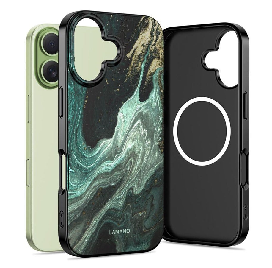 Mobil - Deksel og etui - Tech-Protect Lamano MagSafe Case for iPhone 17 - Multicolor - 5906302334414