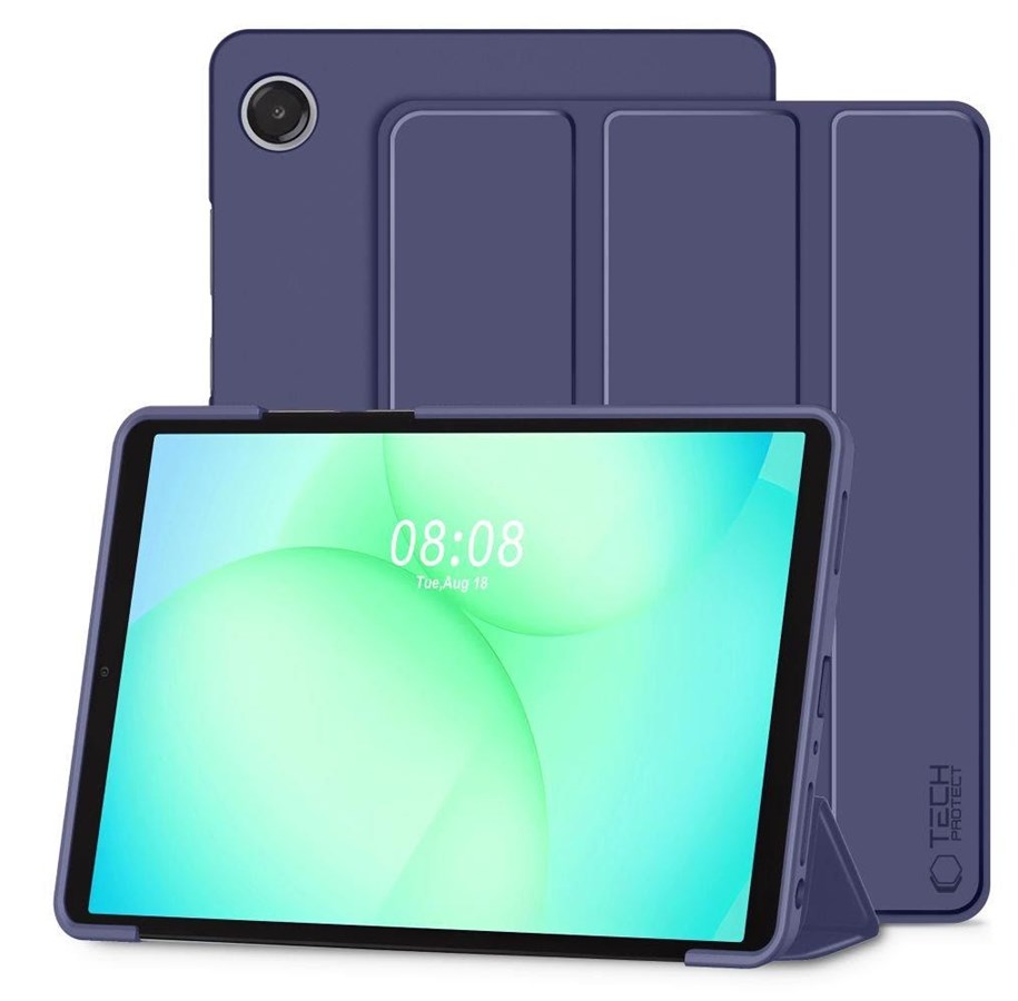 Nettbrett - Deksler og etui - Tech-Protect SmartCase for Samsung Galaxy Tab A9+ / A11+ Plus 11.0 X210 / X215 / X216 / X230 / X235 / X236 - Navy Blue - 5906302335084