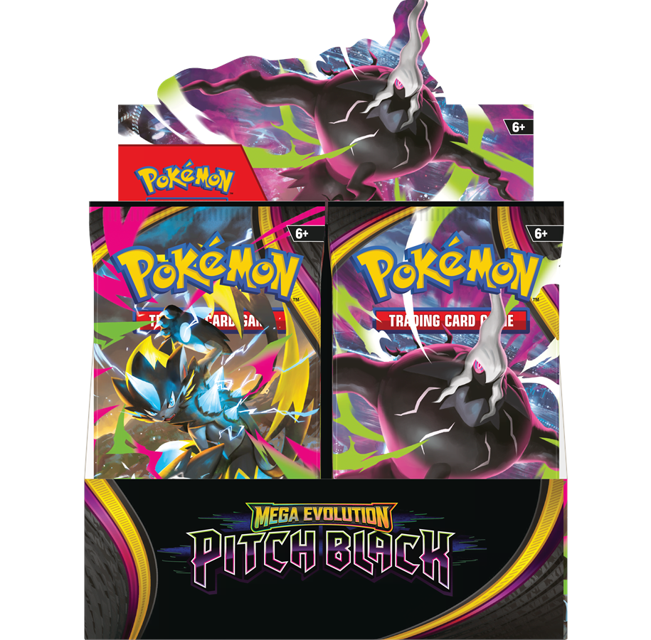 Pokemon - Pokemon Mega Evolution – Pitch Black Booster (box with 36 booster packs) - POK10425-101