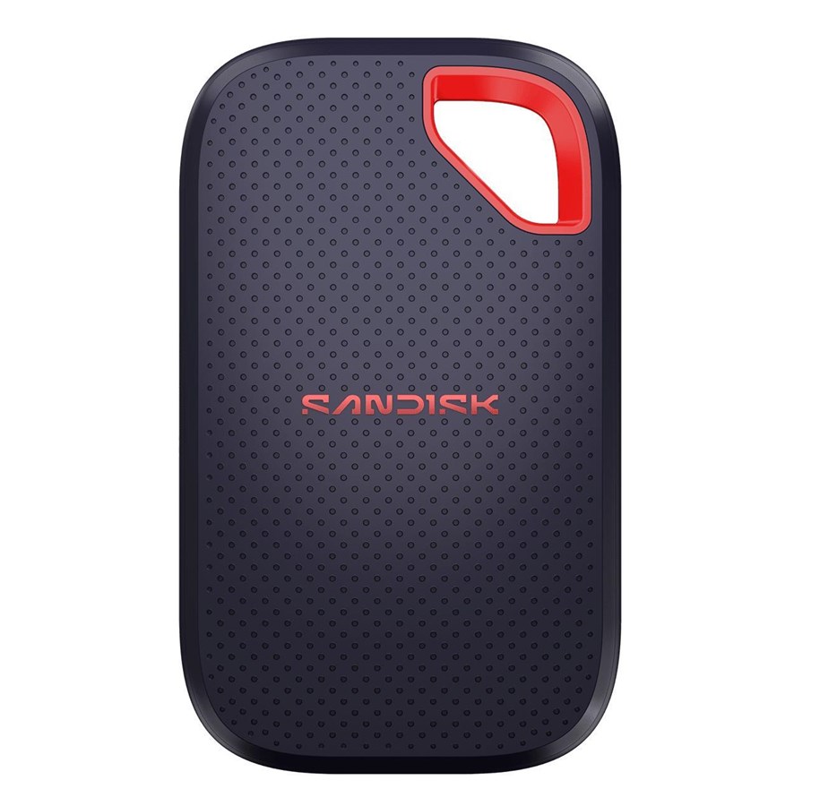 SSD - SANDISK Extreme Portable V3 - 500GB - Blå - Ekstern SSD - USB 3.2 Gen 2x2 - SDSSDE70-500G-G25