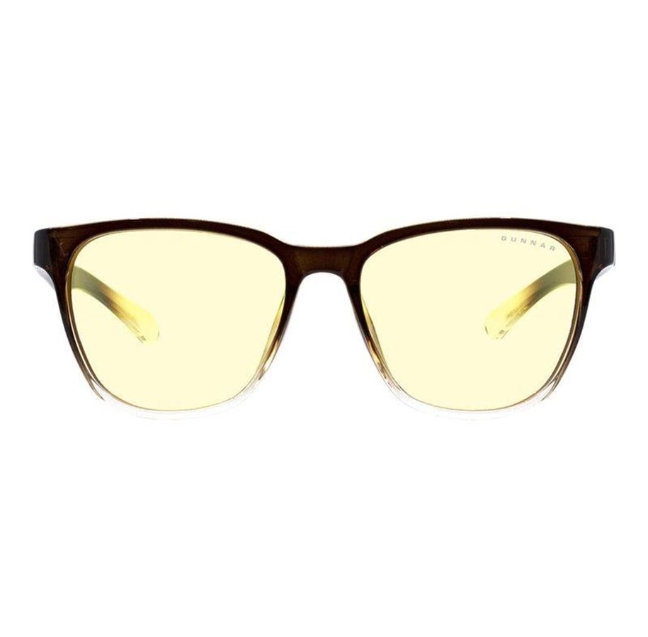 Spillbriller - Gunnar Berkeley - glasses - for computer reading - frame: latte fade - lens: amber - BER-10201