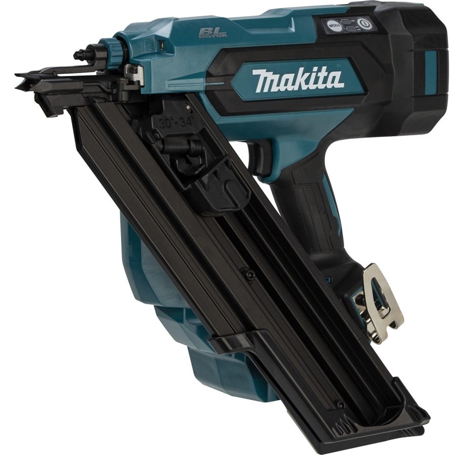 Stiftepistol og stifter - Makita DBN900ZK Cordless nailer 18V 34° 50-90mm - DBN900ZK