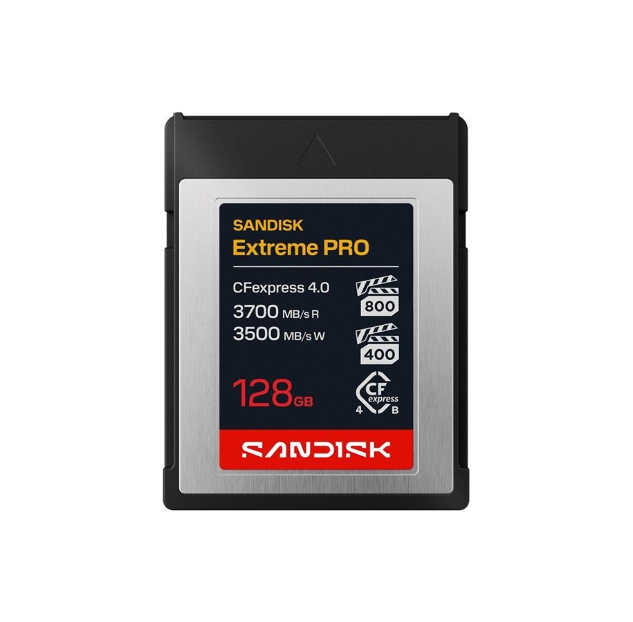 Minnekort - SANDISK Extreme PRO - flash memory card - 128 GB - CFexpress 4.0 Type B - SDCFEB-128G-GN4NN