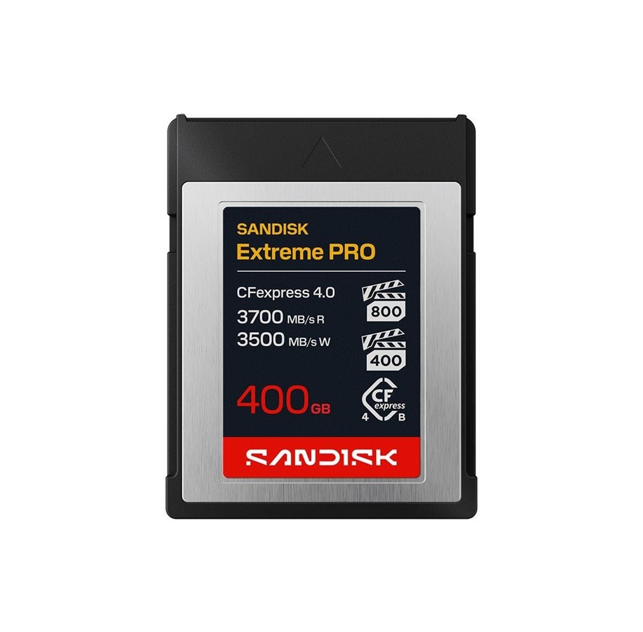 Minnekort - SANDISK Extreme PRO - flash memory card - 400 GB - CFexpress 4.0 Type B - SDCFEB-400G-GN4NN
