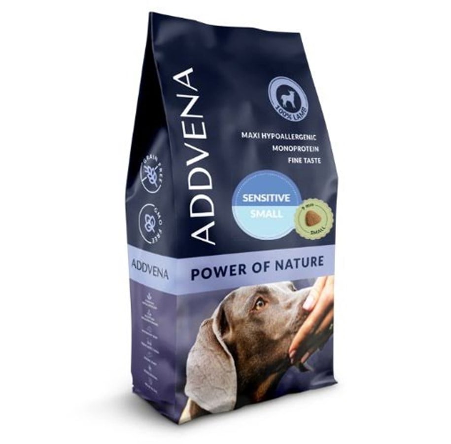 Hund - ADDVENA Power of Nature Adult Sensitive Small Lamb - dry dog food - 10kg - 5906395581238