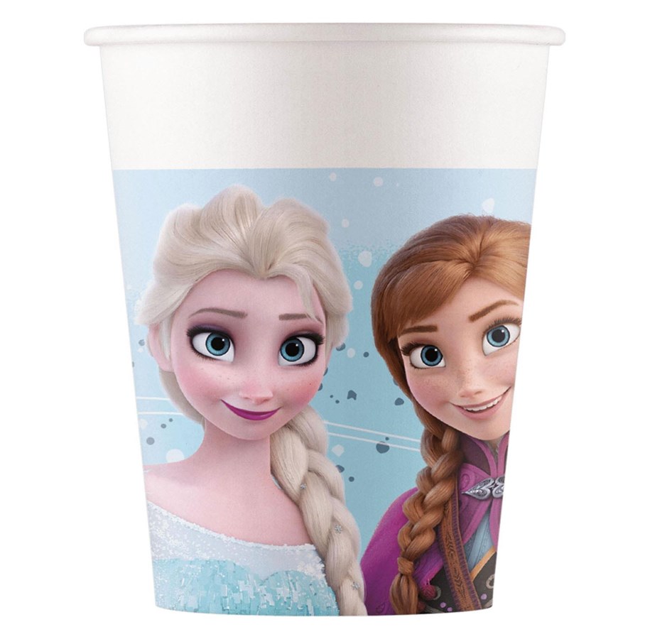 Leketøy - Globos Paper Cups 200ml Frozen Idyllic Wonder - 8 pcs. - 97270