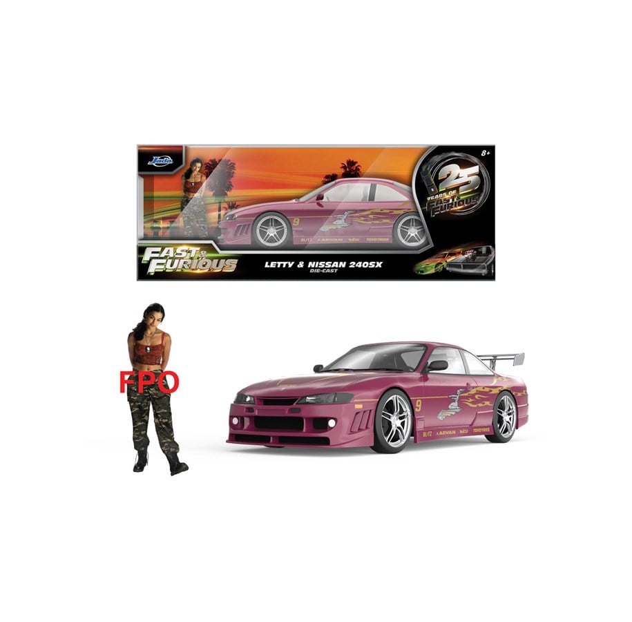 Reklameartikler - Jada Toys - Fast & Furious 1997 Nissan 240SX 1:24 - 9337622314R20