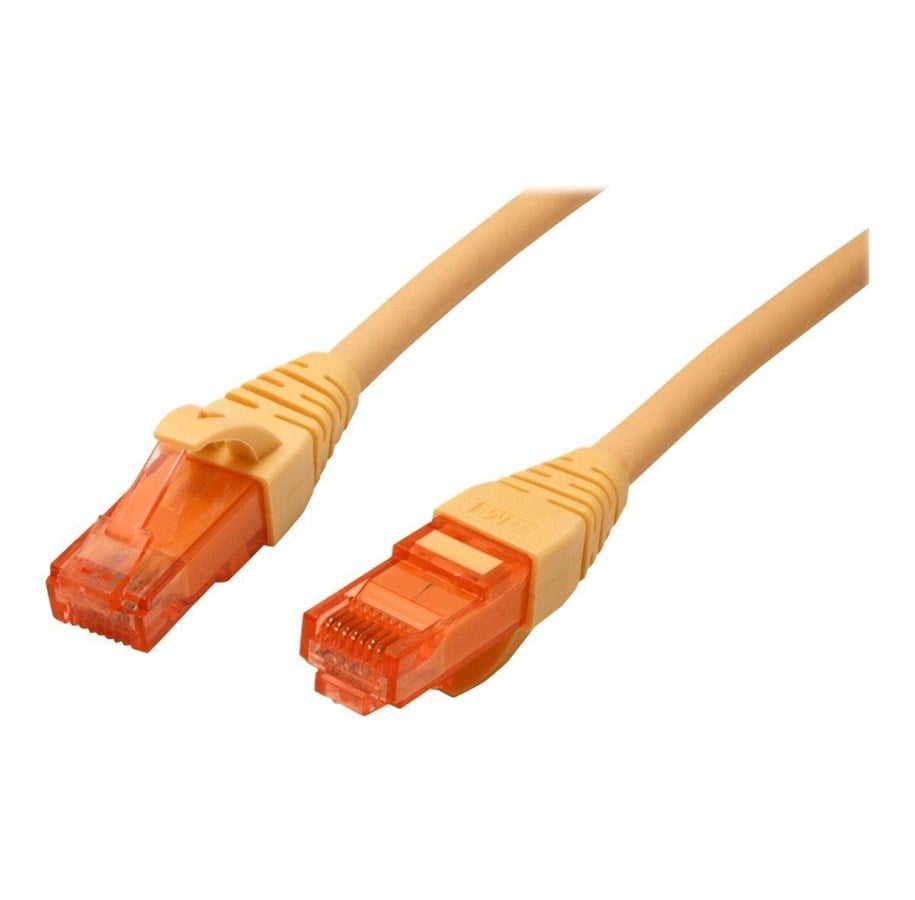Nettverkskabel - Roline patch cable - 30 cm - yellow - Gul - 21.15.2942