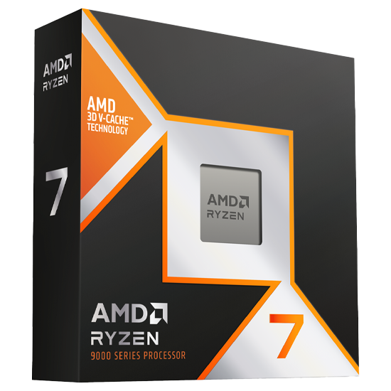 AMD Ryzen™ 7 CPU i sin emballasje