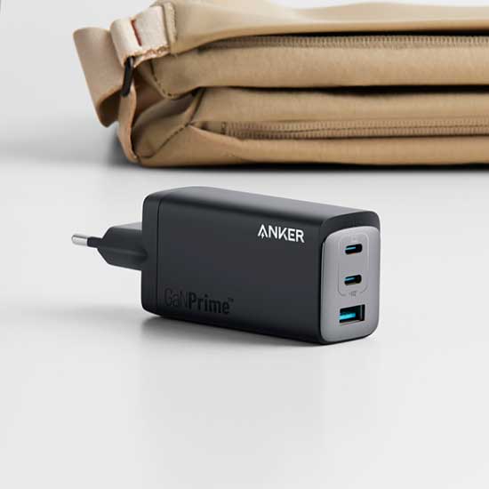 Anker mobilladere og adaptere