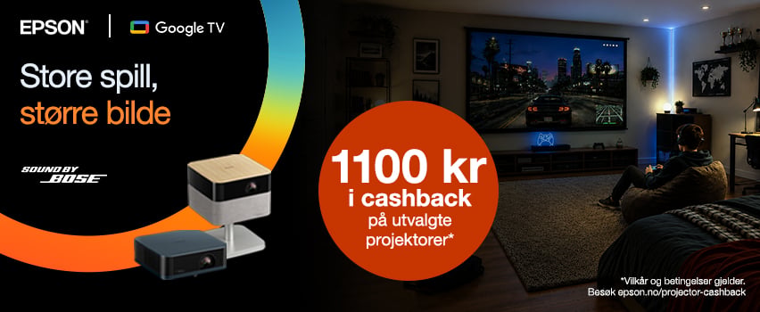 Epson Home Cinema Cashback - Proshop
