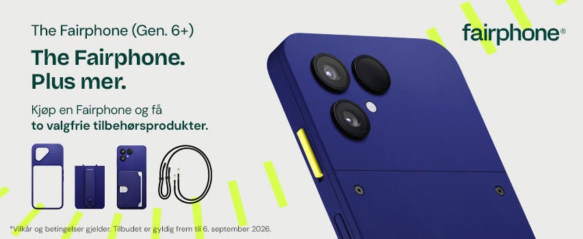 Fairphone (Gen. 6+) Lanseringskampanje- Proshop