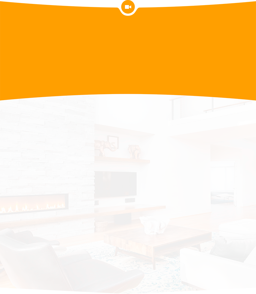 Orange background which is caged
