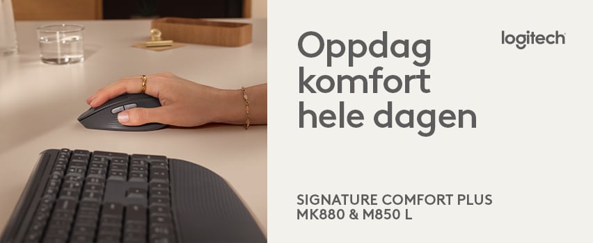 Logitech Signature Comfort Plus MK880 & M850 L - Proshop